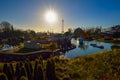 BRUSSELS, BELGIUM - DECEMBER 05 2016 - Mini Europe miniatures park in Brussels Royalty Free Stock Photo