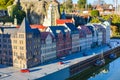 BRUSSELS, BELGIUM - DECEMBER 05 2016 - Mini Europe miniatures park in Brussels Royalty Free Stock Photo