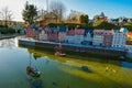 BRUSSELS, BELGIUM - DECEMBER 05 2016 - Mini Europe miniatures park in Brussels Royalty Free Stock Photo