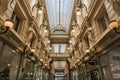 Brussels, Belgium - The decorated art and shopping mall called Passage du Nord in eclectic style in old town