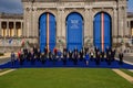 Family photo of world leaders, before working dinner at NATO SUMMIT 2018