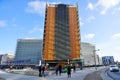 View of the Berlaymont building headquarters of the EU European Commission in Brussels, Belgium Royalty Free Stock Photo