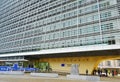 View of the Berlaymont building headquarters of the EU European Commission in Brussels, Belgium Royalty Free Stock Photo