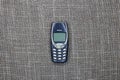 Brussels, Belgium - February 26, 2017 : The iconic Nokia 3310 mobile phone.