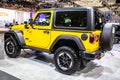Jeep Wrangler 1941 edition at Brussels Motor Show, fourth generation, JL, four-wheel drive off-road Jeep vehicle