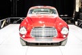 Old red classic supercar Ferrari 340 America Ghia 1951 at Brussels Motor Show Dream Cars, Rock n Roll classics