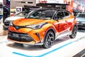 Toyota C-HR Hybrid at Brussels Motor Show, AX10, Facelift, subcompact crossover SUV produced by Japanese automaker Toyota