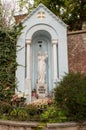 Chapel statue, walking Etterbeek district
