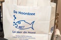 Noordzee seafood restaurant delivery package Royalty Free Stock Photo