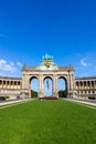 Triumphal arch Brussels Royalty Free Stock Photo