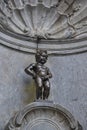 Brussels, Belgium the famous Manneken Pis child statue