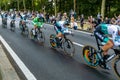 Tour de France 2019 in Brussels Royalty Free Stock Photo