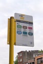 De Lijn Prins van Luik bus stop in Brussels