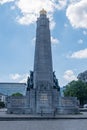 The Infantry Memorial, in memory of Belgian foot soldiers Royalty Free Stock Photo