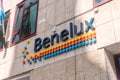 Logo of Benelux Union. Benelux is a politico-economic union of three states Royalty Free Stock Photo