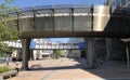 Brussels, Belgium, June, 2019, Modern building on the esplanade of the European Parliament in the European quarter in