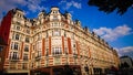 Brussels, Belgium - May 11, 2018: Wonderful Views Of The City Streets Of The Old Part Of Brussels On A Sunny Spring Day