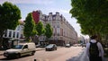 Brussels, Belgium - May 11, 2018: Wonderful Views Of The City Streets Of The Old Part Of Brussels On A Sunny Spring Day