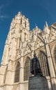 Towers of Cathedral of St. Michael and St, Gudula, Brussels Belg Royalty Free Stock Photo