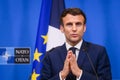 Emmanuel Macron, President of France Royalty Free Stock Photo