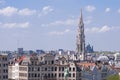 Brussels, Belgium. Town Hall tower, City hall