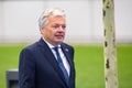 Didier Reynders, during World leaders Arriving to NATO North Atlantic Treaty Organization SUMMIT 2018