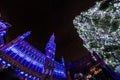 Brussels Christmas tree Royalty Free Stock Photo