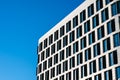 Brussels city center, Beglium - Contemporary facade and windows of office buidlings