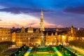 Brussels Cityscape Belgium Royalty Free Stock Photo