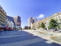 Brussels financial district during day, Belgium Royalty Free Stock Photo