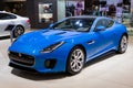 New 2018 Jaguar F-TYPE luxury sports car Royalty Free Stock Photo