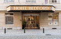 Brussels Old Town, Brussels Capital Region - Belgium - Facade of the Hotel Bedford
