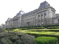 Brussels palace and the toyal garden