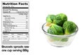 Brussels sprouts Royalty Free Stock Photo