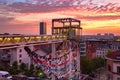 Brussels at sunset, Brussels, Belgium