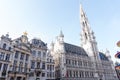 Brussels Town Hall and Maison des Brasseurs