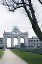 Brussels, Triumphal arch Royalty Free Stock Photo