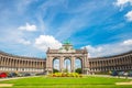 Brussels Triumphal Arch Royalty Free Stock Photo