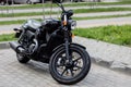 Brutal Black Harley Davidson