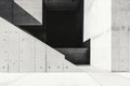 Brutalism-inspired background with minimal color palette, using rough concrete textures,