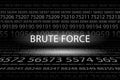 Brute force Royalty Free Stock Photo