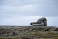 Brutt lenke or broken chain monument , Stavanger , Norway