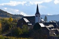 Bruttig-Fankel, Germany - 11 12 2020: church in Bruttig-Fankel Royalty Free Stock Photo