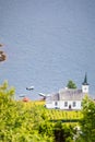 Bruvik Lutheran Church, island Osteroy Norway