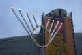 EuroChanukah lighting