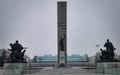 Large memorial on Victory Square in Bryansk