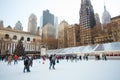 Bryant Park NYC Christmastime Royalty Free Stock Photo