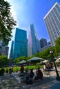 The Lawn Bryant Park Royalty Free Stock Photo