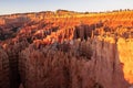 Bryce Canyon - Aerial Sunrise View Of Impressive Hoodoo Sandstone Rock Formations In Bryce Canyon National Park, Utah, USA.