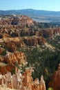 Bryce Canyon in a blue sky Royalty Free Stock Photo